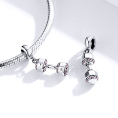 Dumbbell Dangle Charm - Lullaboo