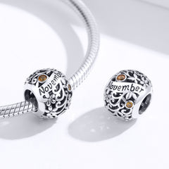 November Birthstone Charm - Lullaboo