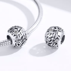 April Birthstone Charm - Lullaboo