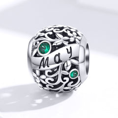 May Birthstone Charm - Lullaboo
