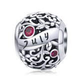 July birthstone charm