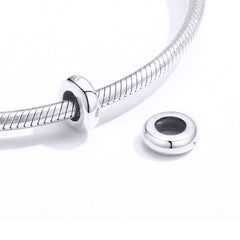 Simple Silver Spacer Charm - Lullaboo