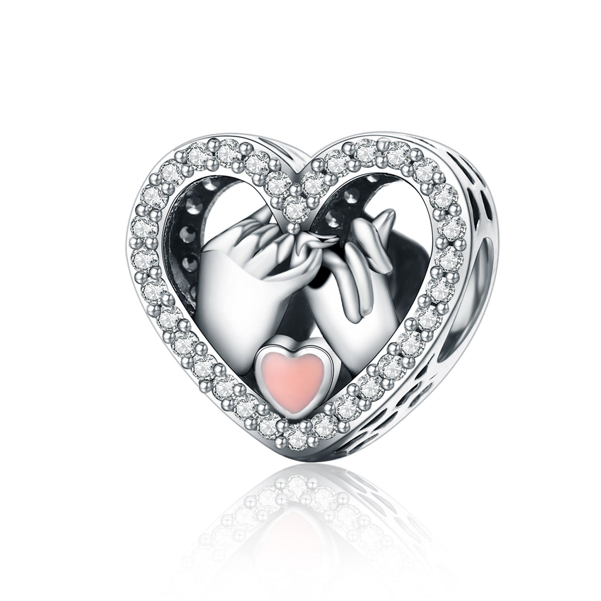 Pinky Promise Heart Charm - Lullaboo