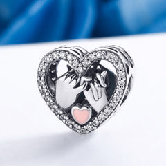 Pinky Promise Heart Charm - Lullaboo