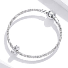 Silver Daisy Clip Charm - Lullaboo