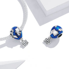 Globetrotter Hot Air Balloon Charm - Lullaboo
