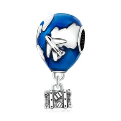 Globetrotter Hot Air Balloon Charm - Lullaboo