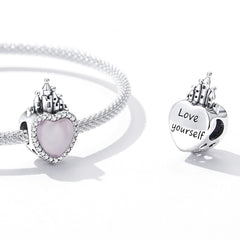Princess Castle Heart Charm - Lullaboo