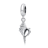 Silver Shell Dangle Charm - Lullaboo