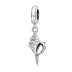 Silver Shell Dangle Charm - Lullaboo