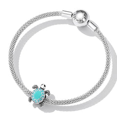 Aqua Turtle Charm - Lullaboo