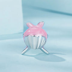 Pink Whale Charm - Lullaboo