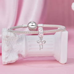 Pink Bow Clip Charm - Lullaboo