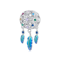 Rainbow Dreamcatcher Charm - Lullaboo