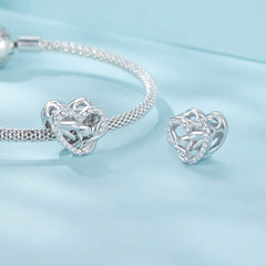 Forever Connected Heart Charm - Lullaboo