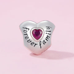 Forever Family Heart Charm - Lullaboo
