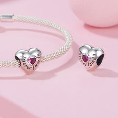 Forever Family Heart Charm - Lullaboo