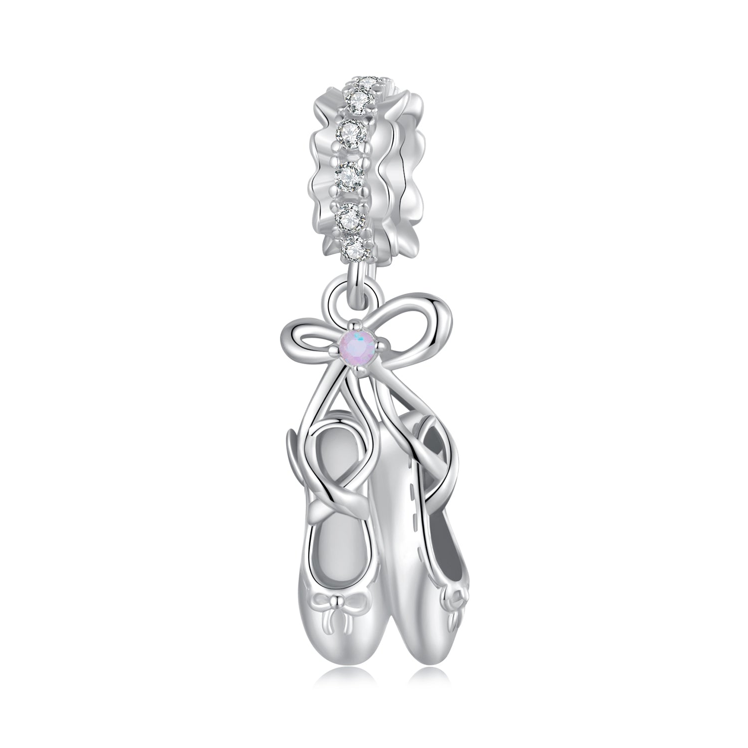 Ballet Slipper Dangle Charm - Lullaboo