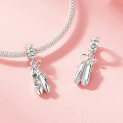 Ballet Slipper Dangle Charm - Lullaboo