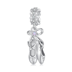 Ballet Slipper Dangle Charm - Lullaboo