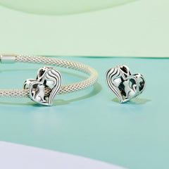Cat Lover Heart Charm - Lullaboo