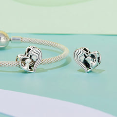 Dog Lover Heart Charm - Lullaboo