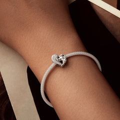 Dog Lover Heart Charm - Lullaboo