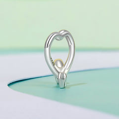 Dachshund Heart Charm - Lullaboo