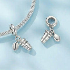 Coffee Lover Dangle Charm - Lullaboo