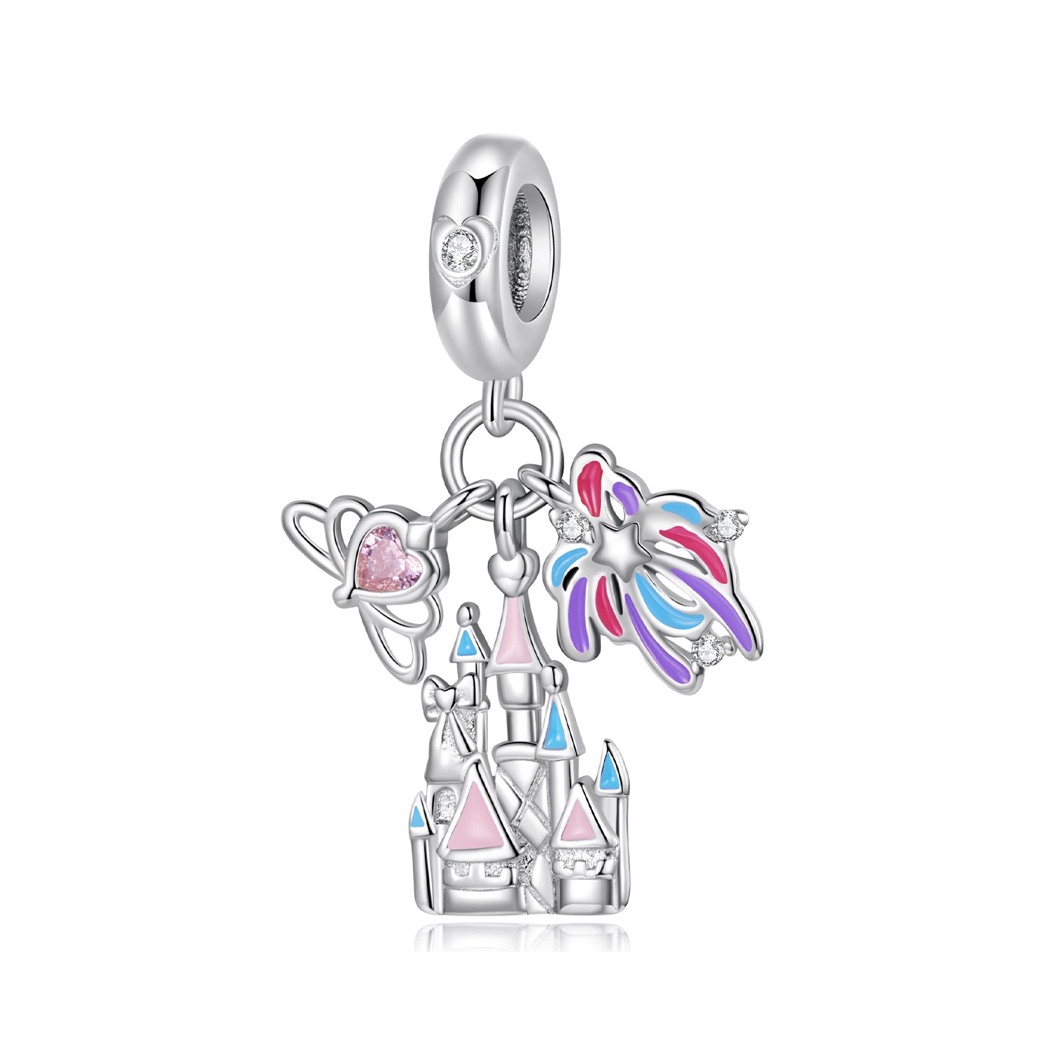 Fireworks Castle Dangle Charm - Lullaboo