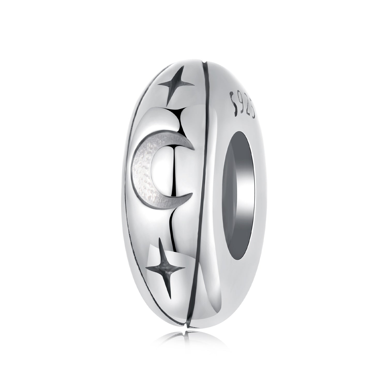 Moon & Star Spacer Charm - Lullaboo