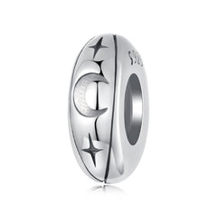 Moon & Star Spacer Charm - Lullaboo