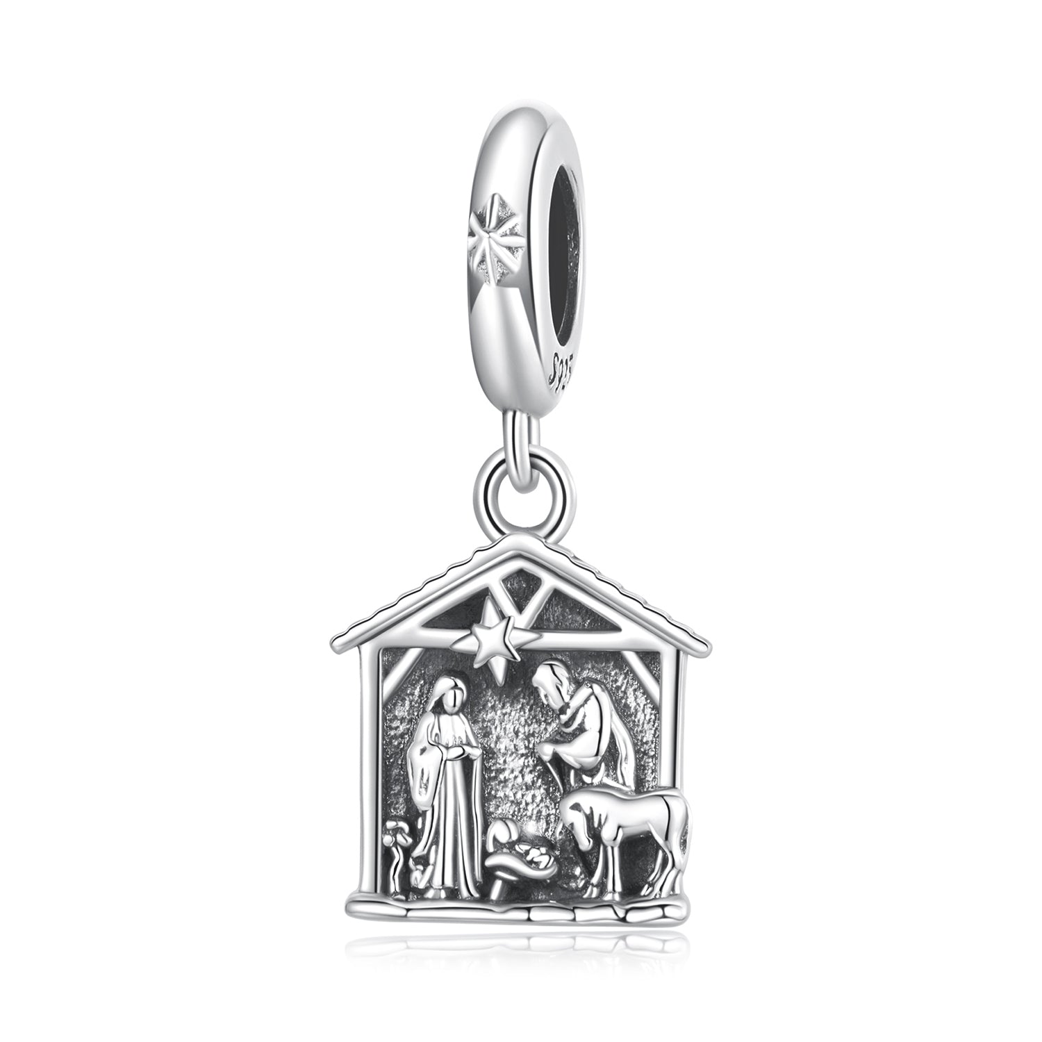 Christmas Nativity Dangle Charm - Lullaboo