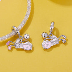 Golf Dangle Charm - Lullaboo