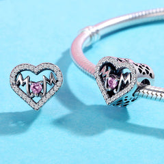 Mum Heart Charm - Lullaboo
