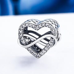 Infinity Heart Charm - Lullaboo