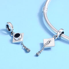 Graduation Cap Dangle Charm - Lullaboo