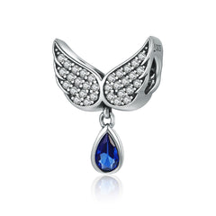 Angel Wings CZ Charm - Lullaboo