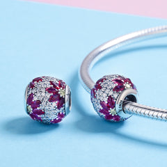 Fuchsia Flower Charm - Lullaboo
