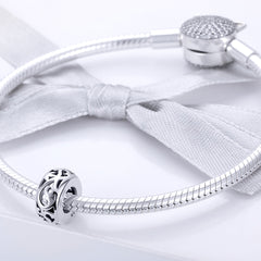 Silver Vintage Spacer Charm - Lullaboo