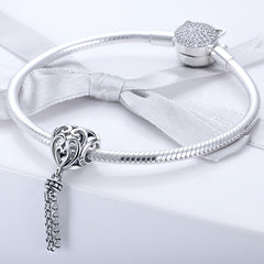 Heart Tassle Charm - Lullaboo
