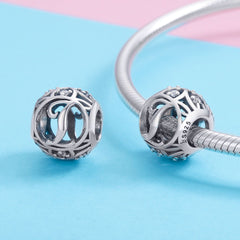 Classic Letter I Charm - Lullaboo