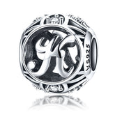 Letter K Pandora Charm NZ | Lullaboo