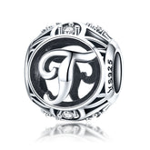 Letter T Pandora Charm NZ | Lullaboo