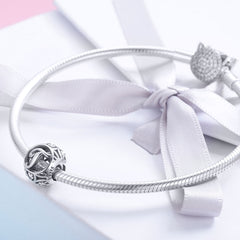 Classic Letter T Charm - Lullaboo