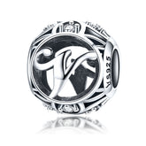Letter V Pandora Charm NZ | Lullaboo