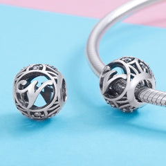 Classic Letter V Charm - Lullaboo