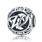 Letter W Pandora Charm NZ | Lullaboo