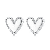 Mini Heart Stud Earrings - Lullaboo