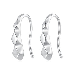 Geometric Hook Earrings